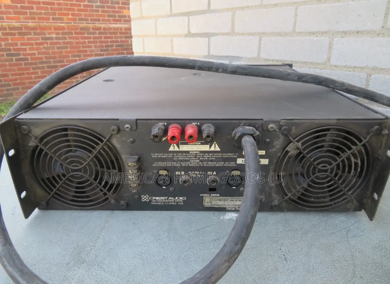 Original Crest Audio Power Amplifiers Ca-Series, (Ca12 or Ca18)