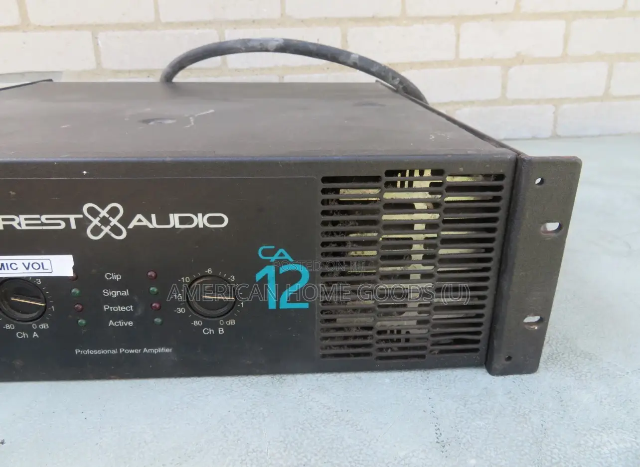 Original Crest Audio Power Amplifiers Ca-Series, (Ca12 or Ca18)