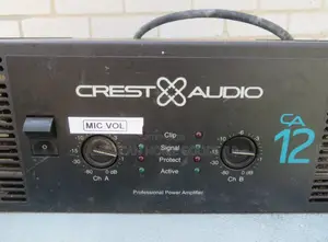 Original Crest Audio Power Amplifiers Ca-Series, (Ca12 or Ca18)