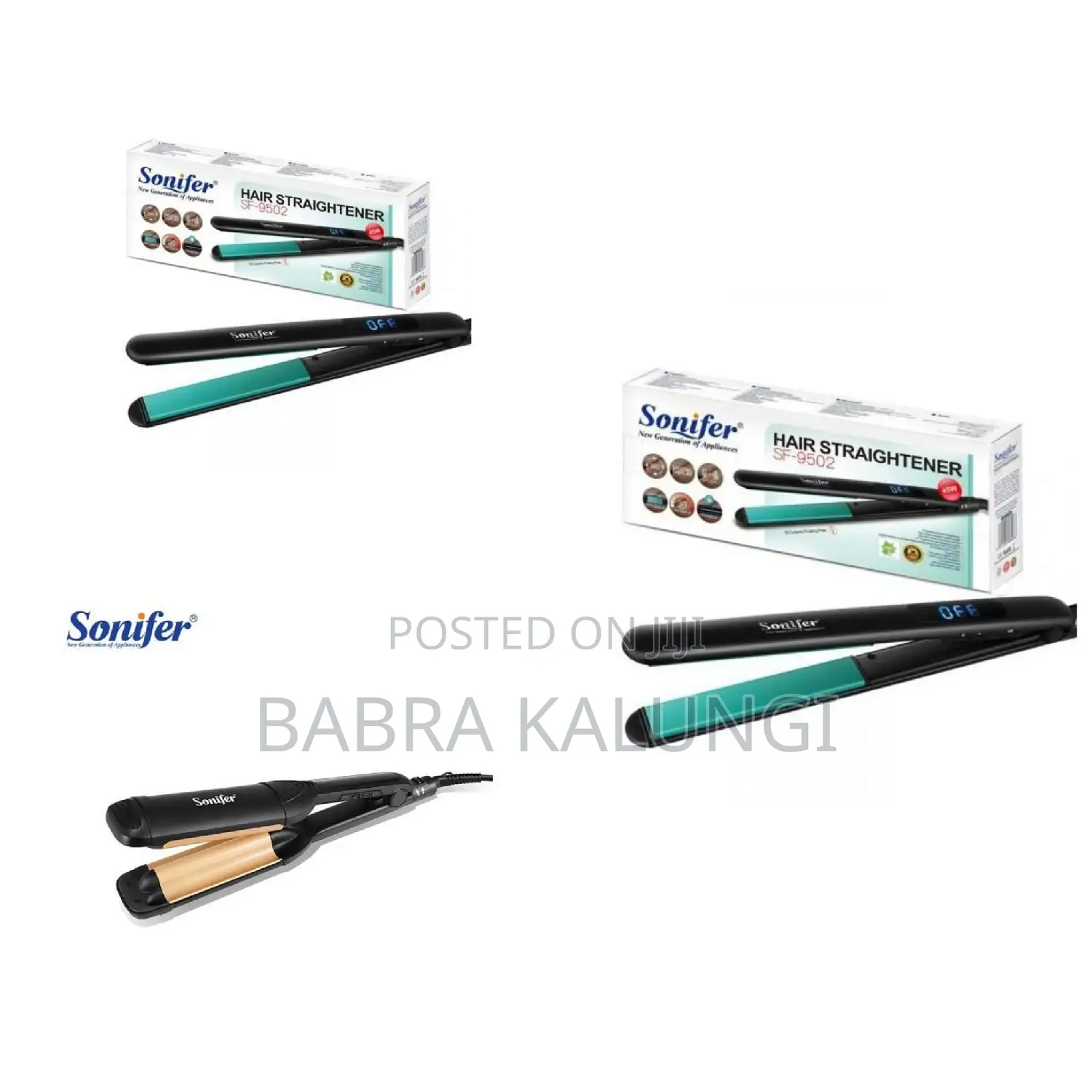 Sonifer Hair Straightener.