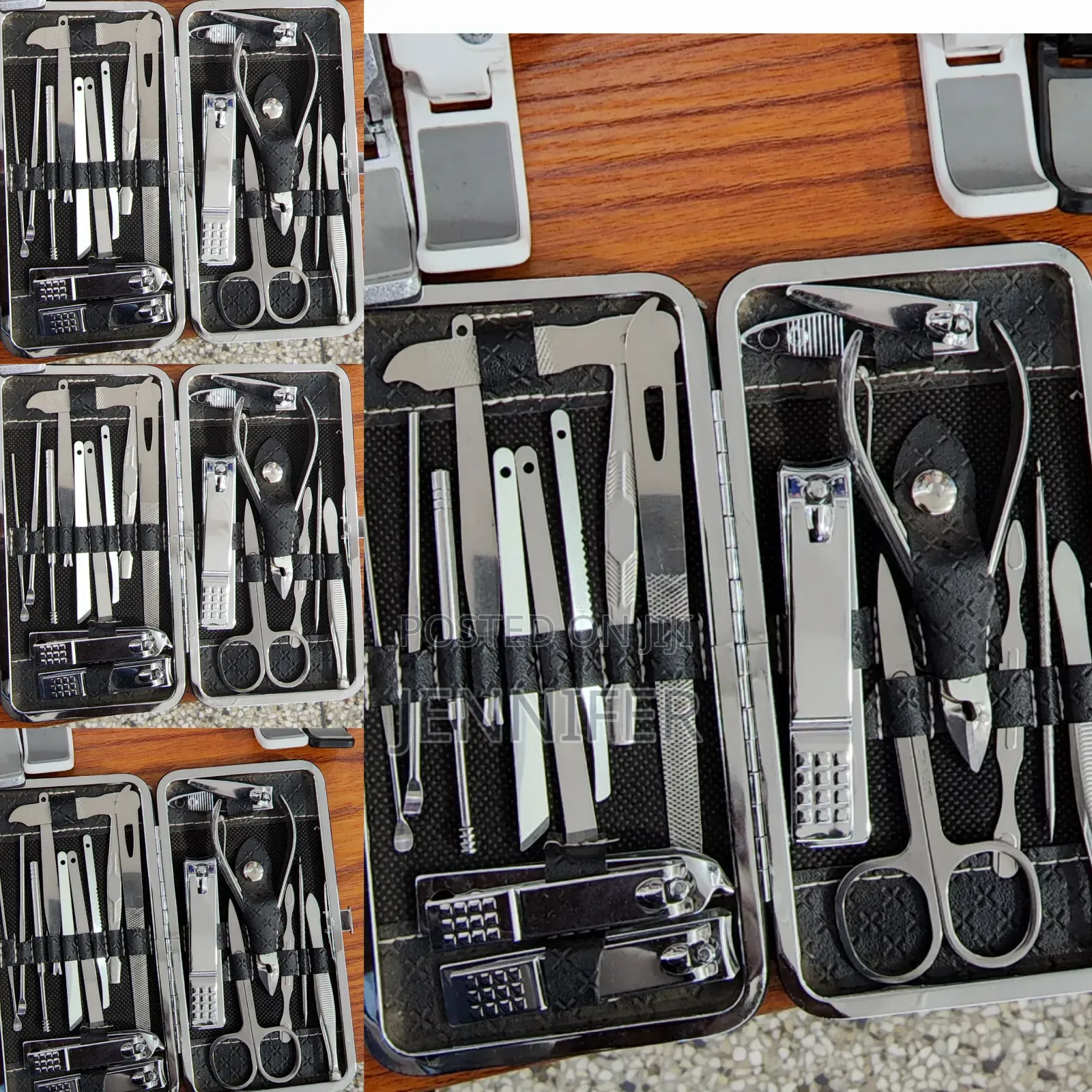 19pcs Nail Clipper Set,Stainless Steel