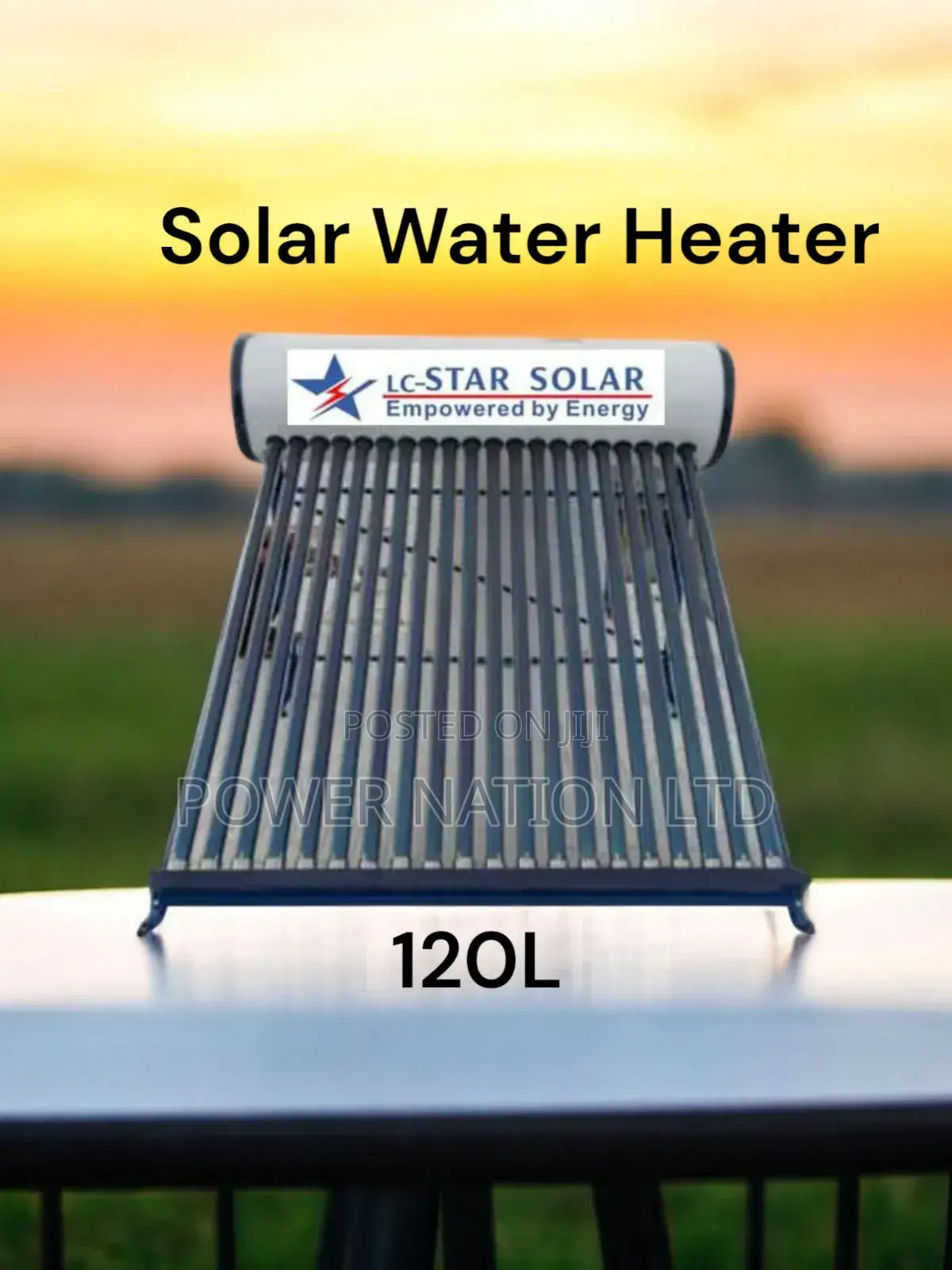 120l Solar Water Heater Sun Burner