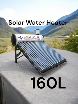 160 Liters Solar Water Heater Bum Burning