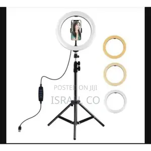 RGB 14 Inch Ring Light Tripod Stand Phone Holder