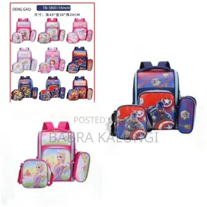 Happile Hard Shell Three Piece Schoolbag Backpack