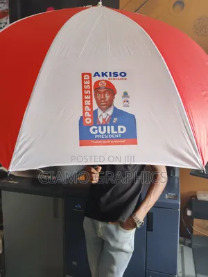 Branded Umbrella for Campaigning