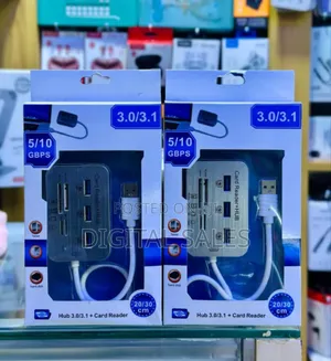 Usb Hub 3.0 With Card Reader