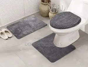 3pcs Toilet Bathroom Mats / Rugs