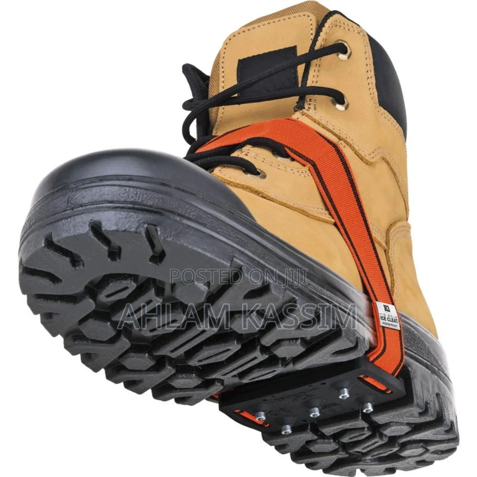 Adjustable Traction Mid-Sole Badterrain Shoe Cleat and Hooks