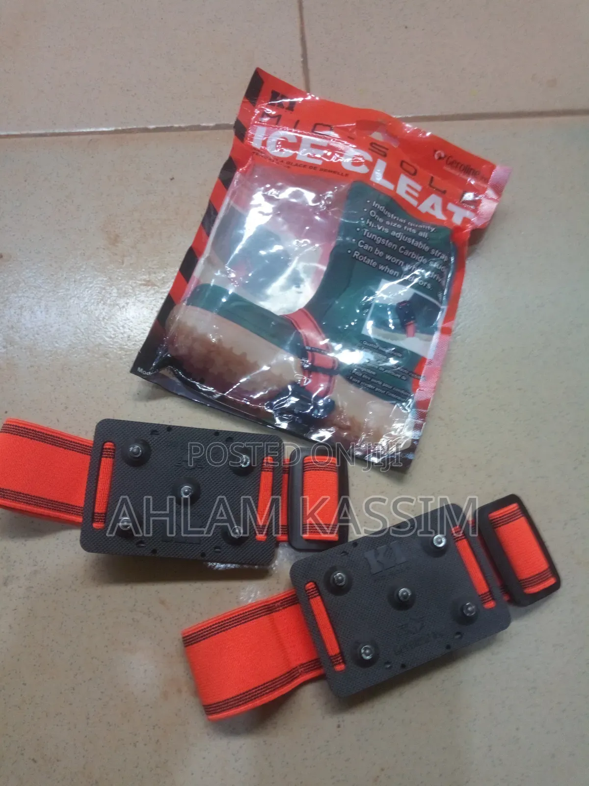 Adjustable Traction Mid-Sole Badterrain Shoe Cleat and Hooks