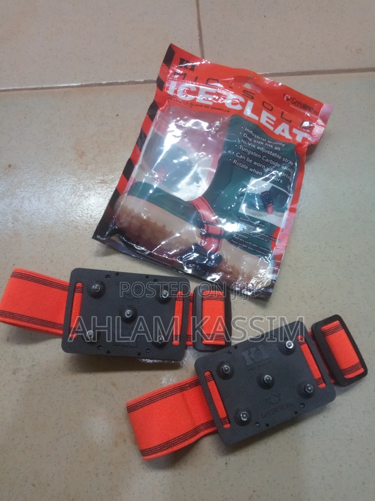Adjustable Traction Mid-Sole Badterrain Shoe Cleat and Hooks