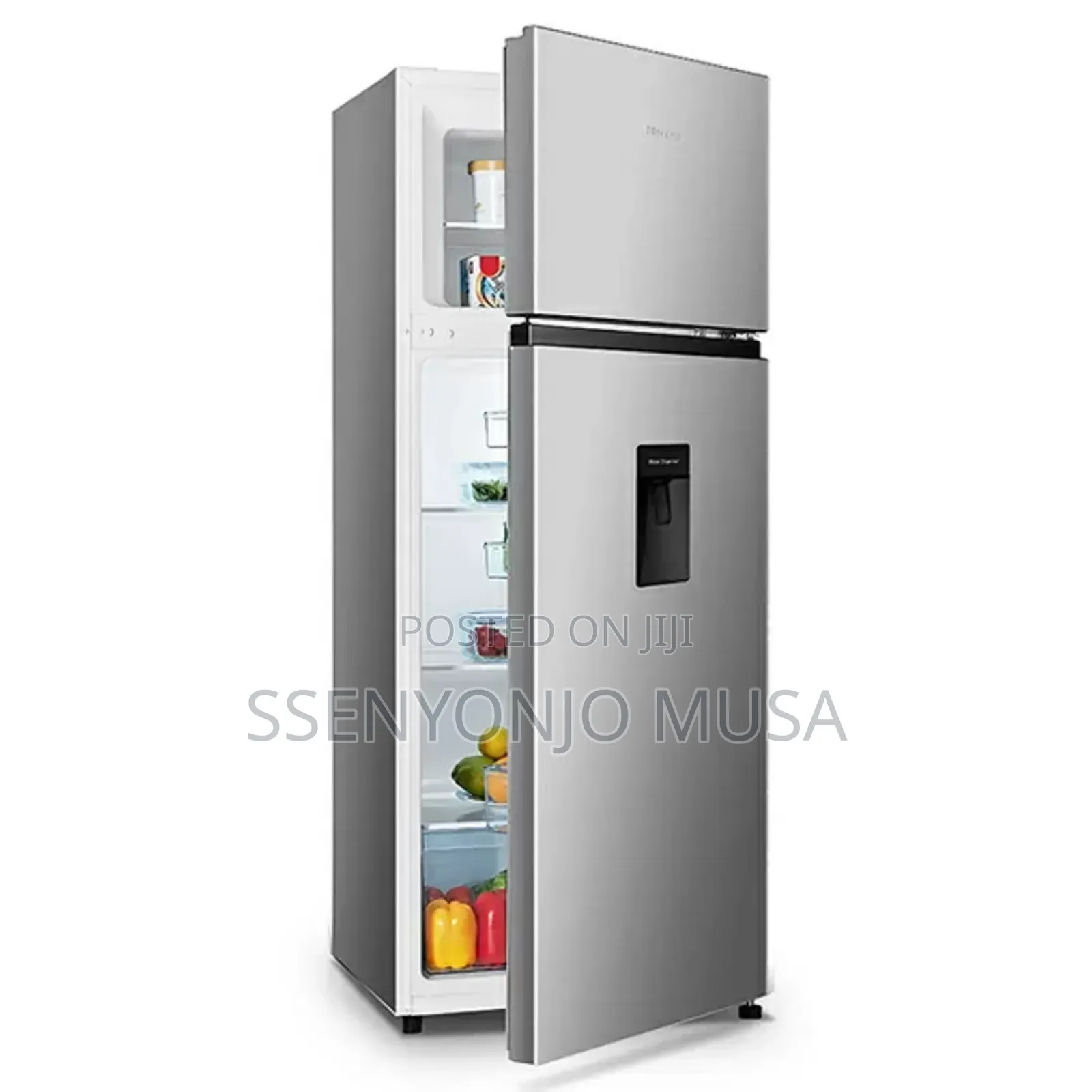 Hisense 419l 2-Door Fridge With Water Dispenser