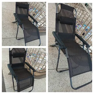 New Metallic Frame Foldable on the Go/Balcony Chair Bed