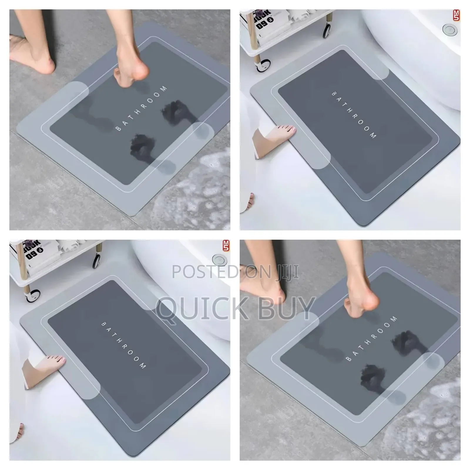 Branded Anti Slip Bathroom Memory Mat