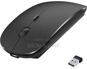 Portable Wireless Rechargeable Mouse