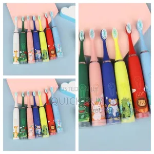 New Electric Bpa Free Kids Electric Toothbrush