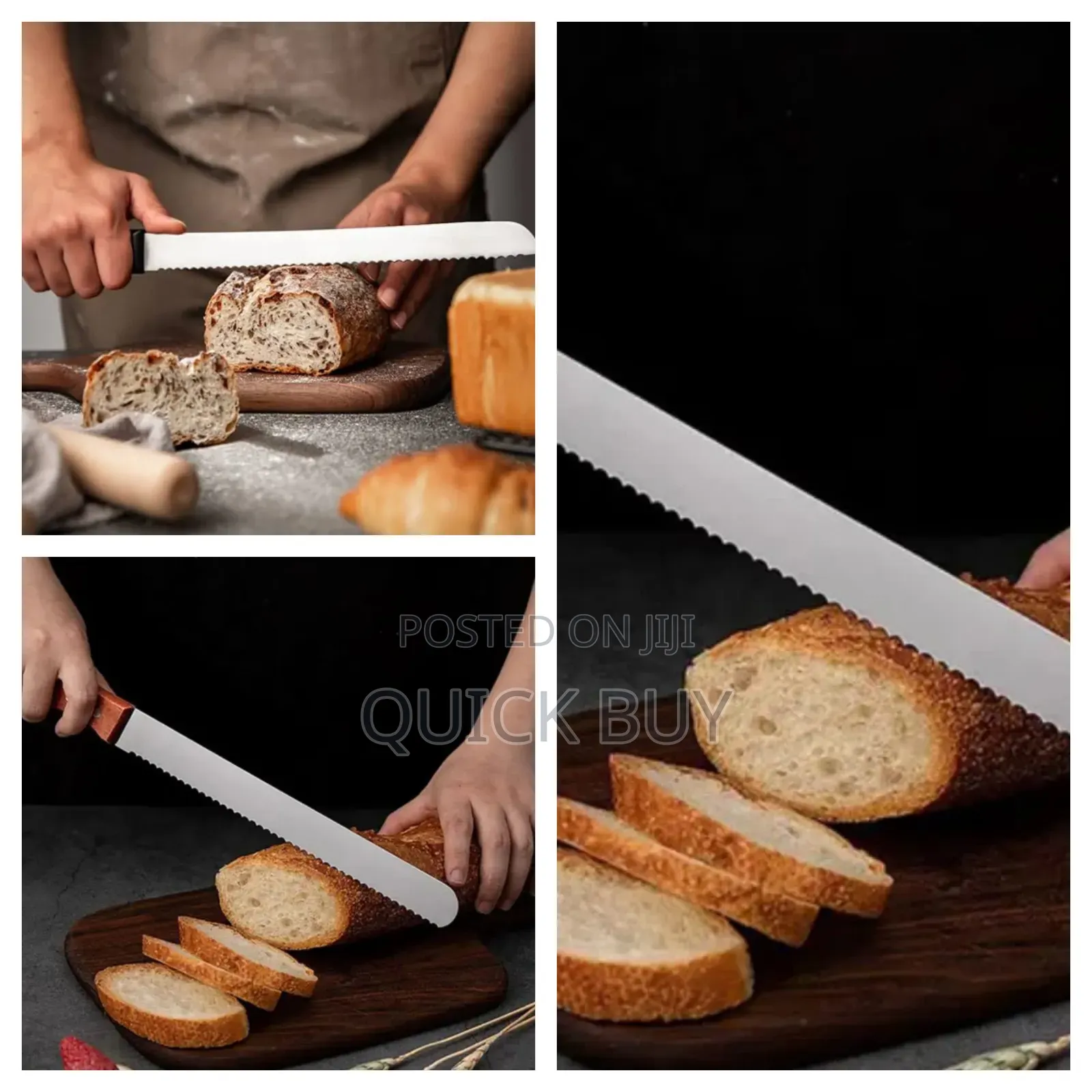 Durable Baking Cerated Bread Knife
