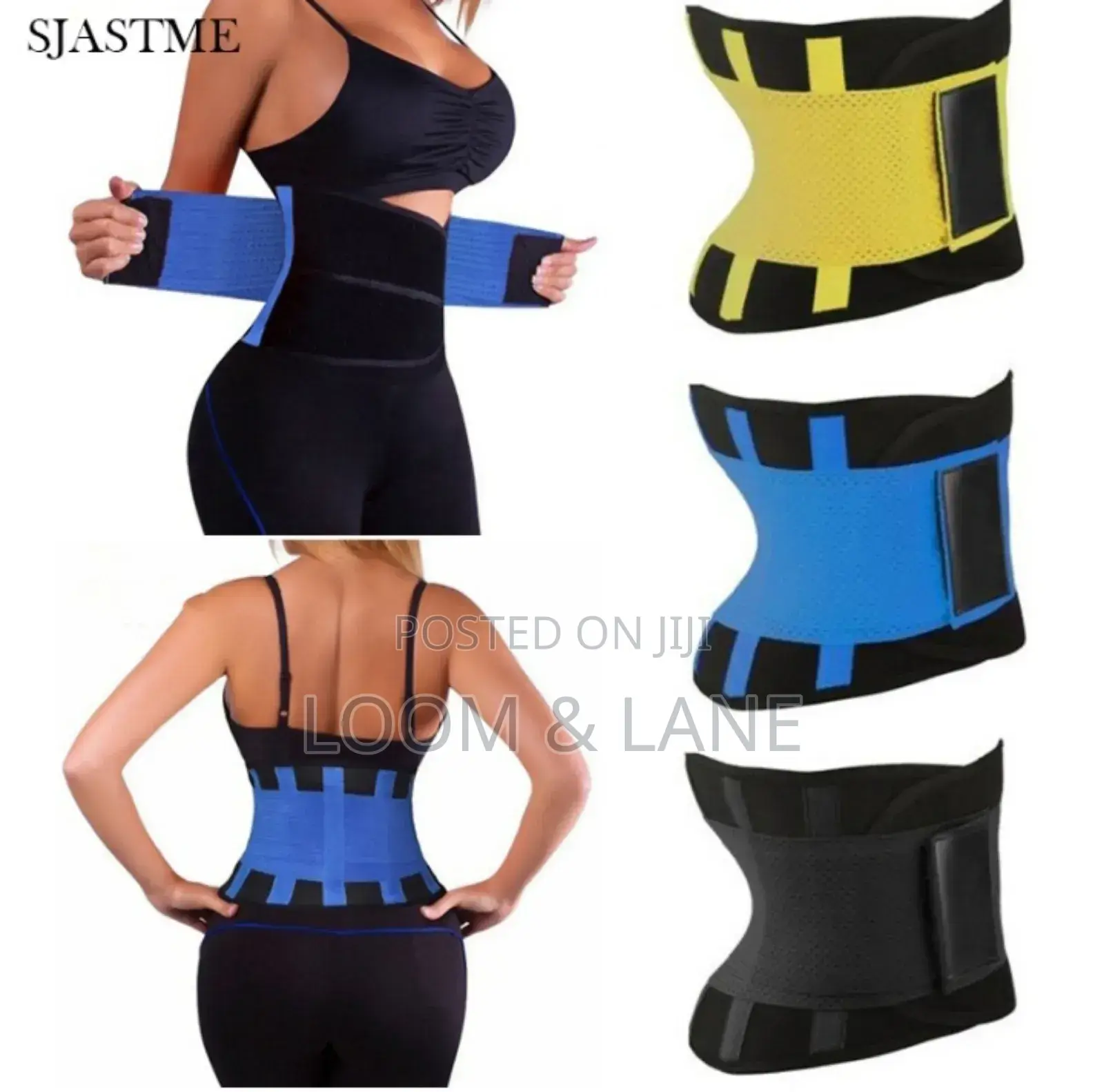 Black and Blue Women Waist Trainer
