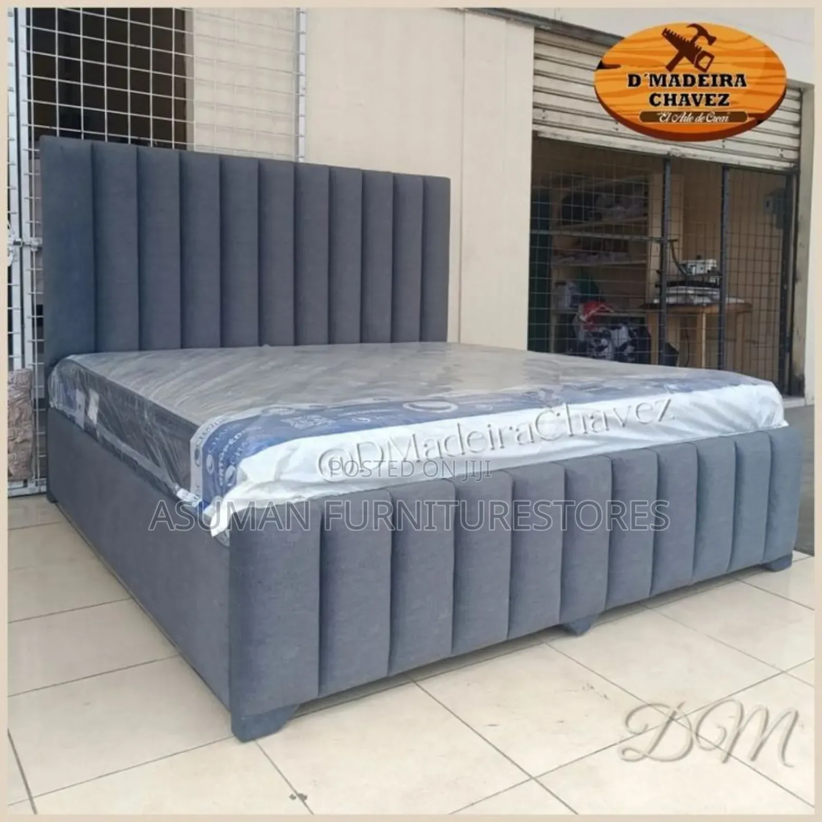 Modern 6x6ft Dressed Bed Call Us On