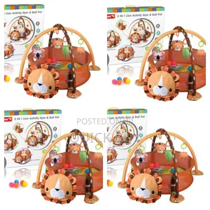 Advanced 3 in 1 Lion Baby Activity Gym and Ball Pot