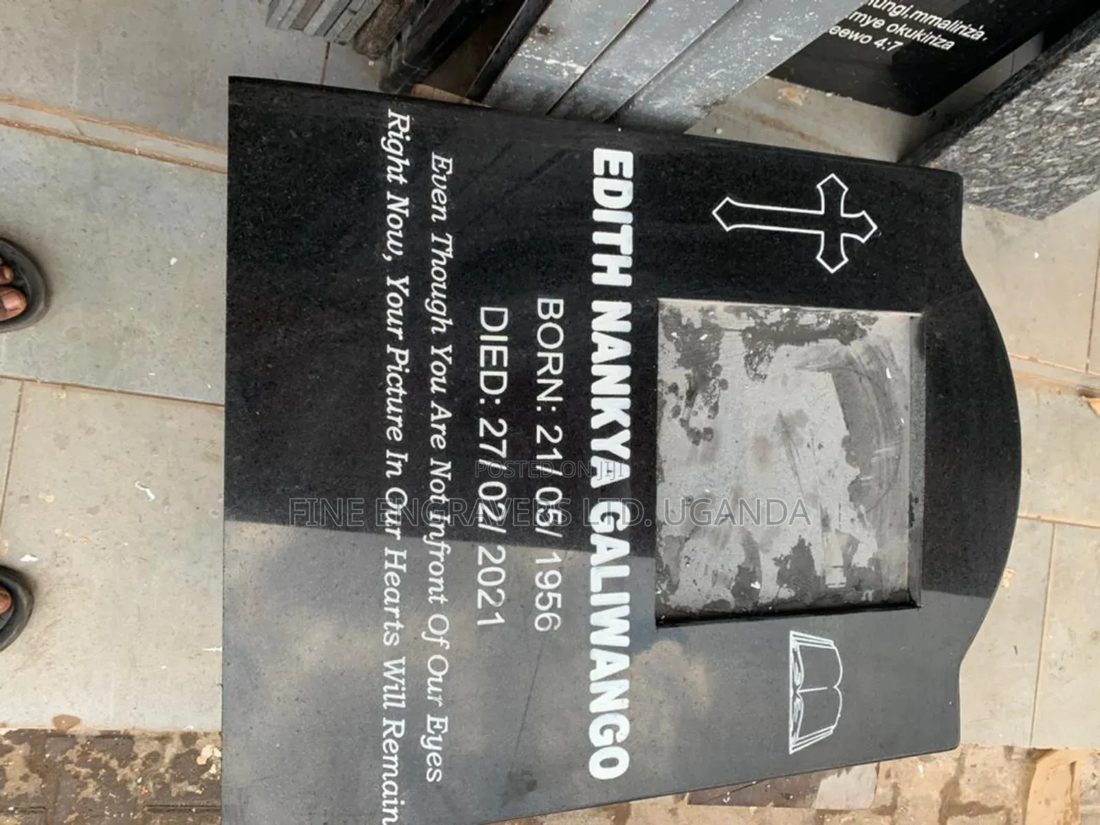 Granite and Terrazzo Headstones/ Engraving