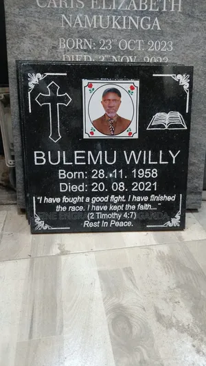 Granite and Terrazzo Headstones/ Engraving