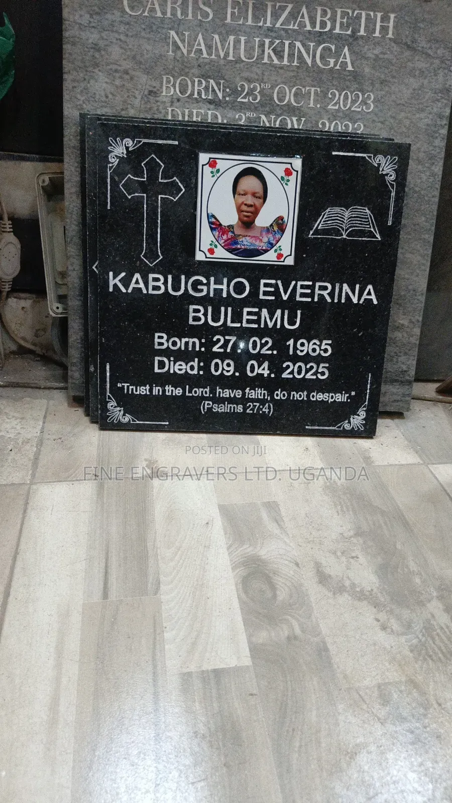Granite and Terrazzo Headstones/ Engraving