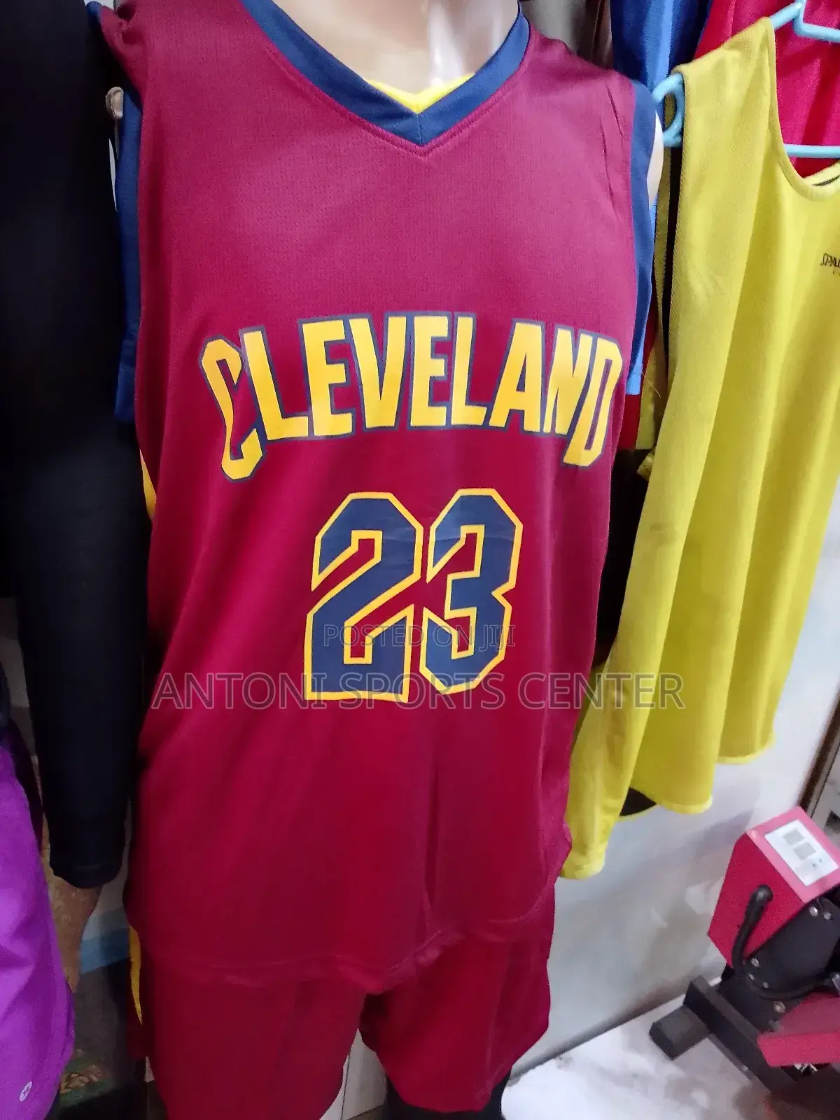 Basketball Jersey Red