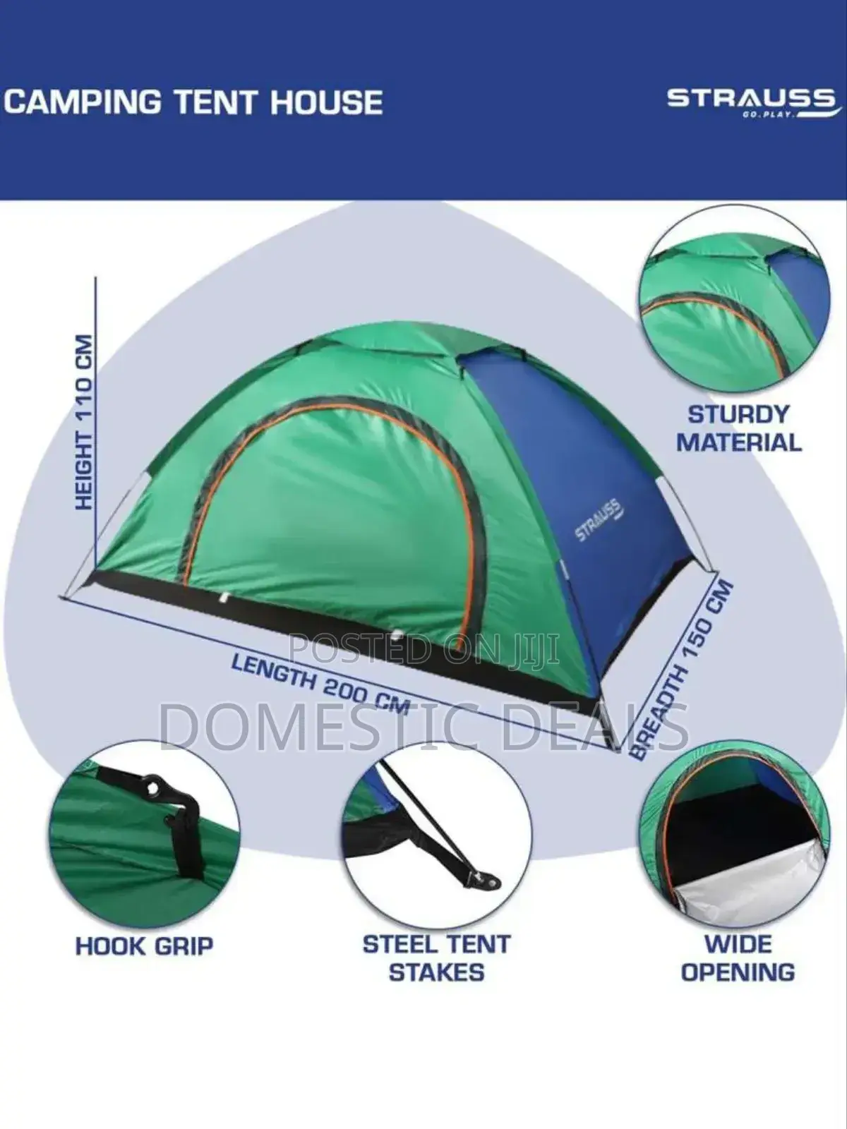 2 Person Camping Tent