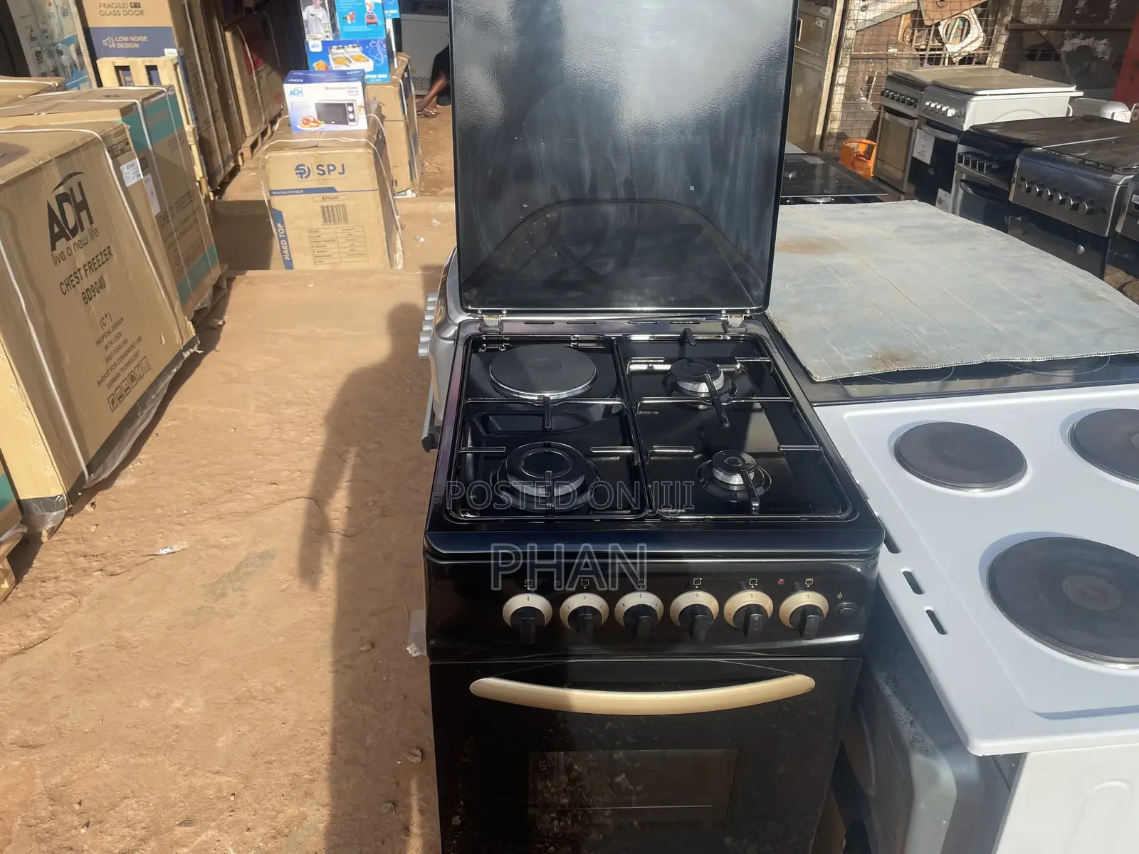 Black 3+1 Cooker