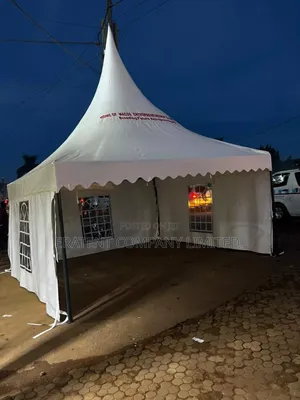 50 Seater Tent Covering Three Sides Branded With Your Logo