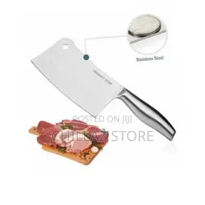 1 PCS Stainless Steel Butcher Knife.