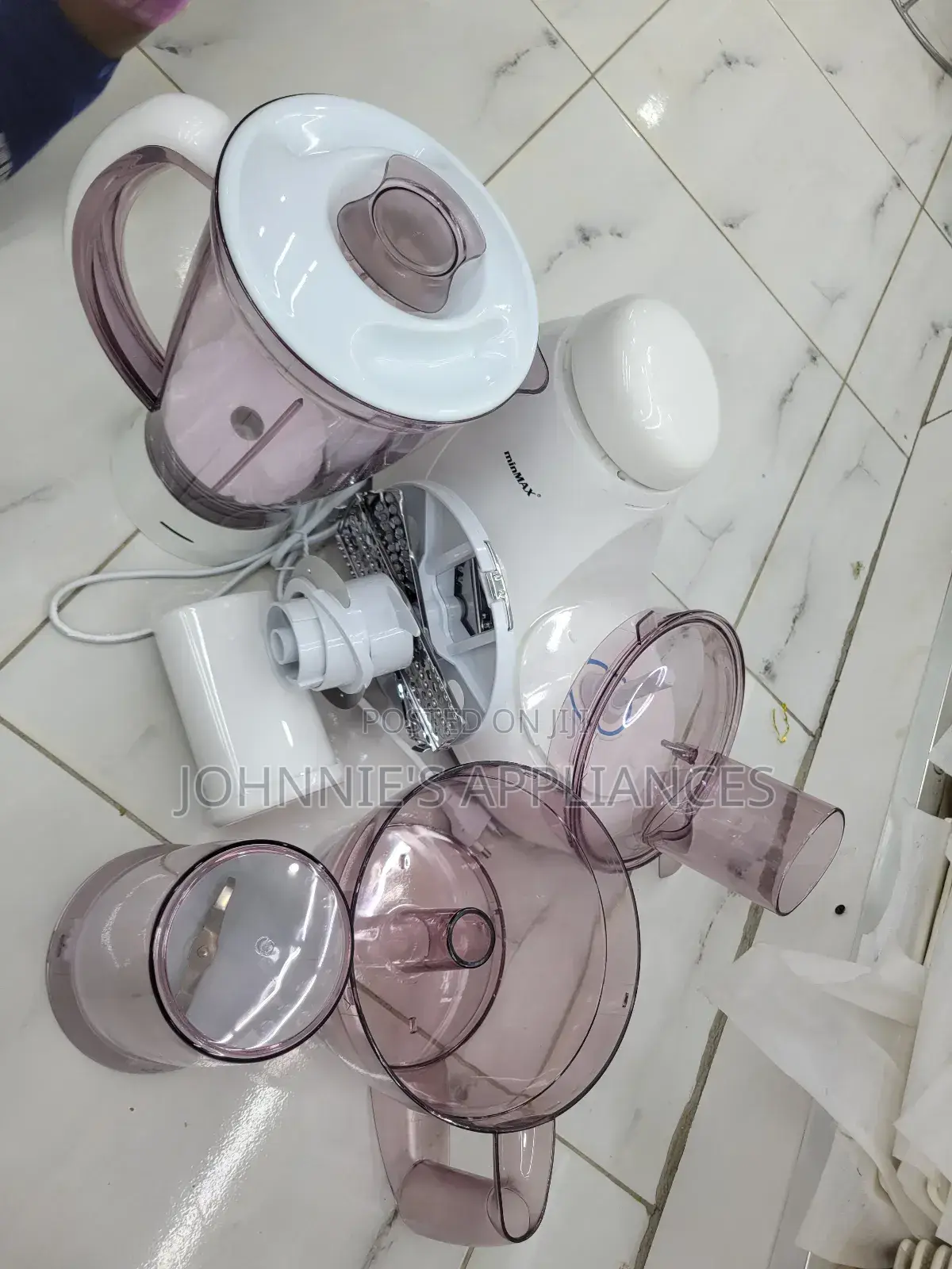 Minimax Electric Food Processor And Blender