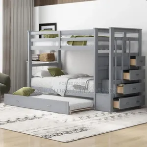 Gray Full Over Bunk Bed
