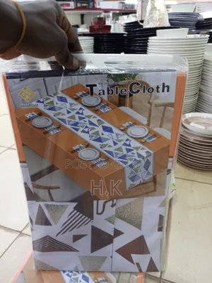 Tablecloth (150×228cm Tablecloth×1pcs 22×35cm Placemat×6pcs)