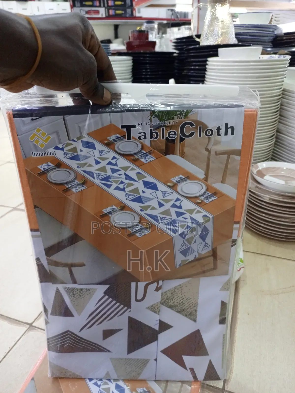 Tablecloth (150×228cm Tablecloth×1pcs 22×35cm Placemat×6pcs)