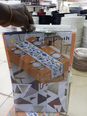 Tablecloth (150×228cm Tablecloth×1pcs 22×35cm Placemat×6pcs)