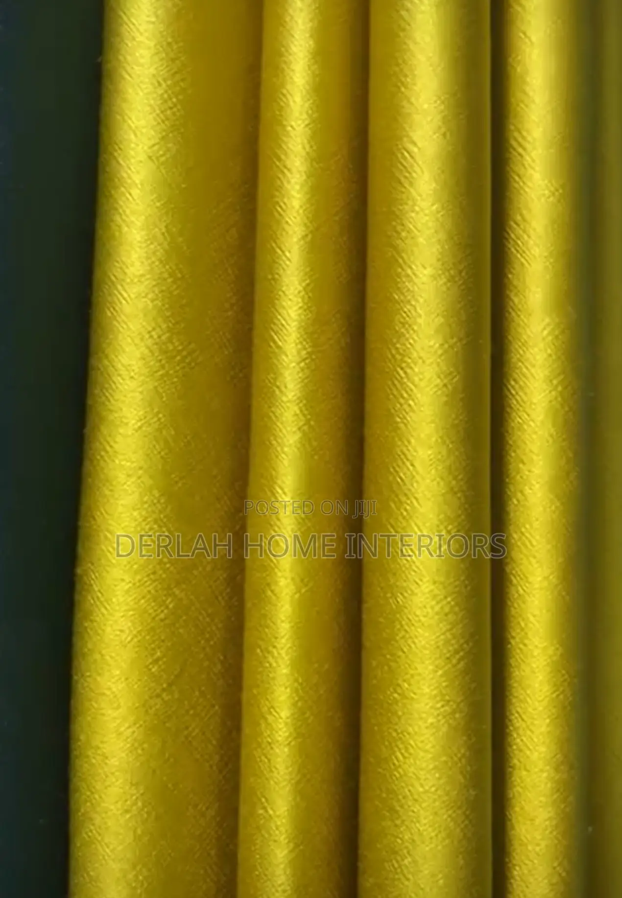 Black Out Curtain Mastered Yellow