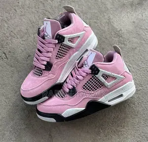 Original Pink Air Jordan 4 Retro WMNS “Orchid” Sneakers