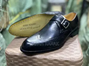 Original John Foster Oxford Wingtip Monk Strap Gentle Shoe