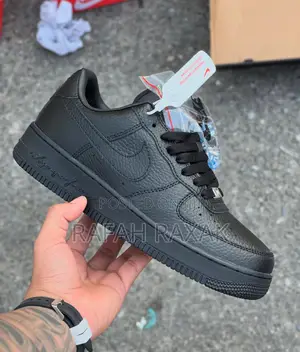 Triple Black Nike Air Force 1 “07 X Nocta Love You Forever