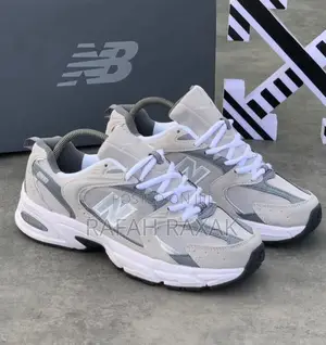 Original New Balance 530 Rain Cloud Grey Sneakers