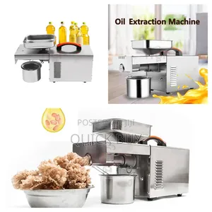 New Electric Oil Press Machine Silver