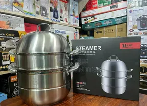 A 2 Tier Manual Food Steamer