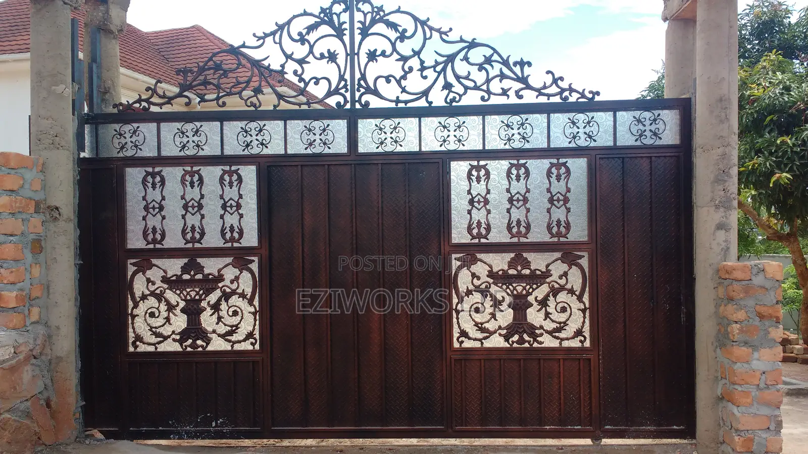 Sliding Fibre Glass Gate