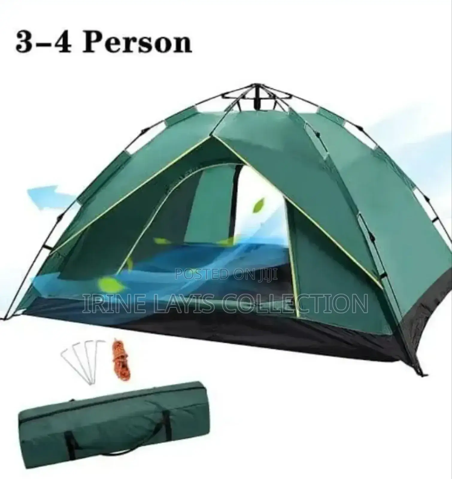 3 to 4 Camping Tent
