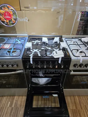 Brand New Pixels Black 50cm by 50cm Gas Cooker With Oven