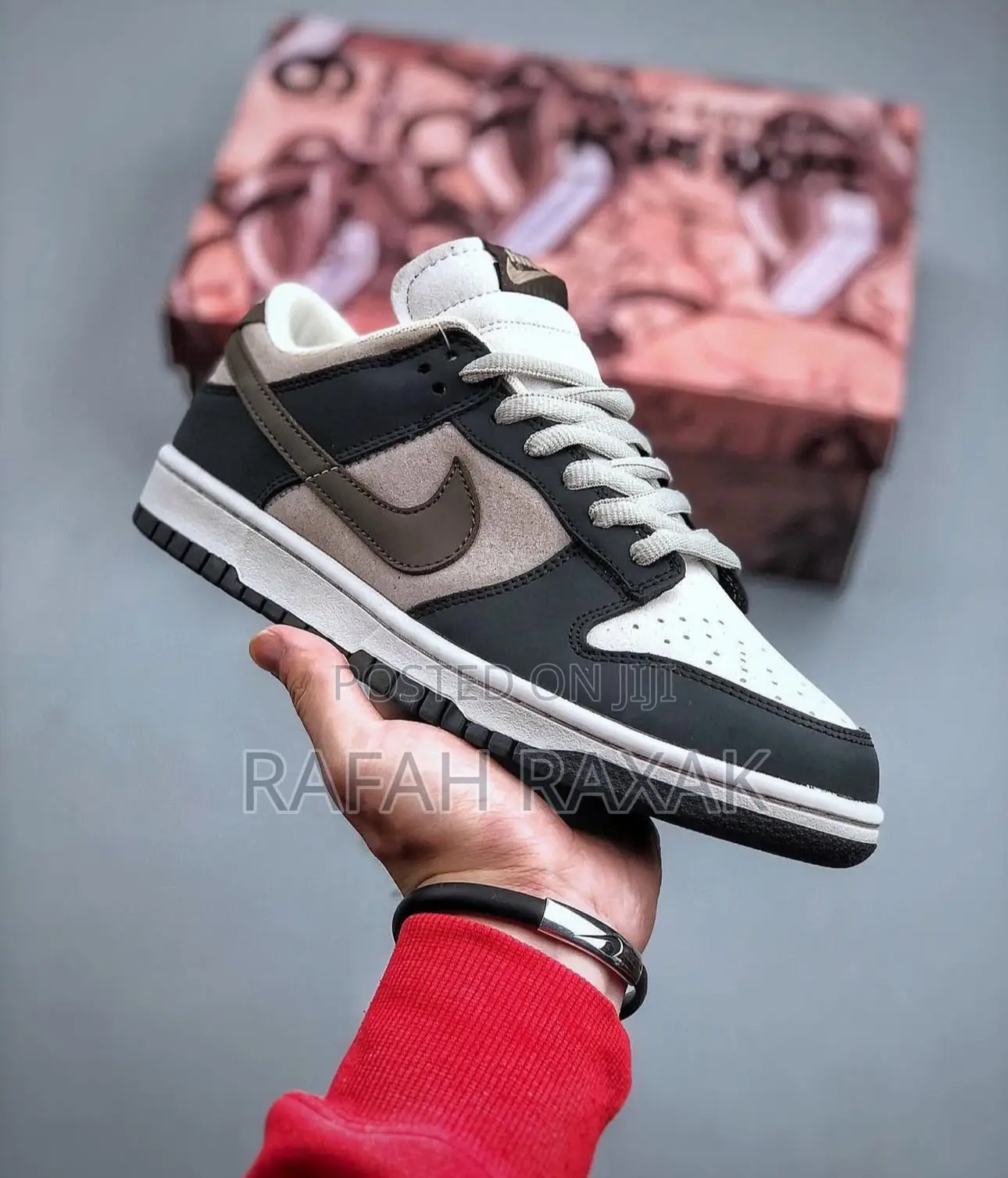 Nike Sb Dunk Low Pro Steam Boy Smoke Grey Sneakers