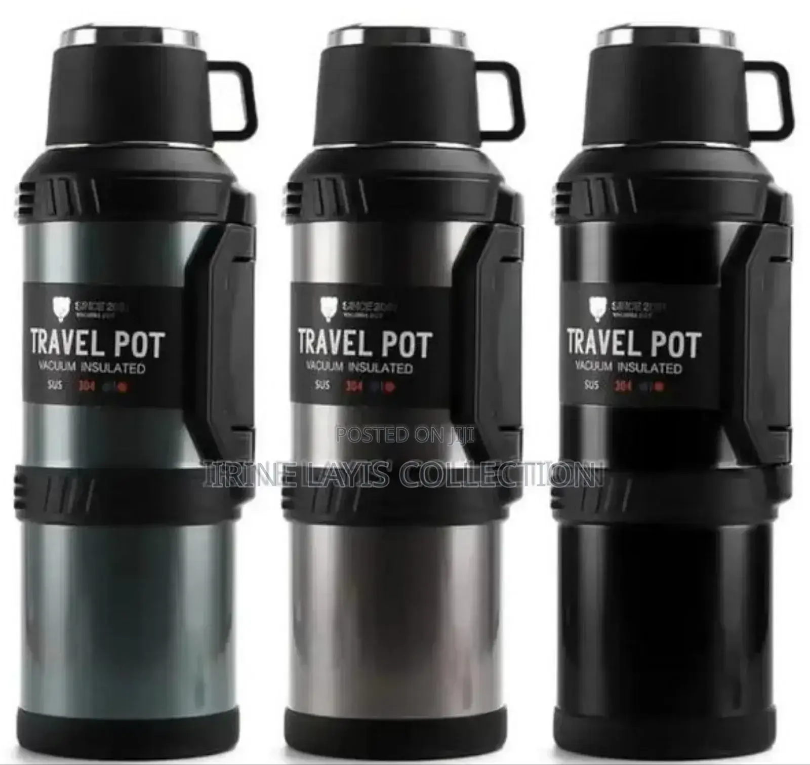 4 Ltr Metalic Flask (Travel Pot)