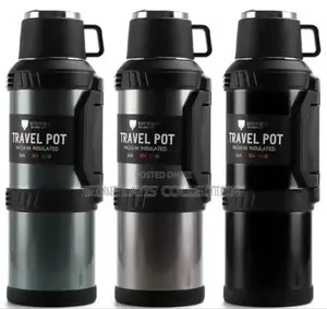 4 Ltr Metalic Flask (Travel Pot)